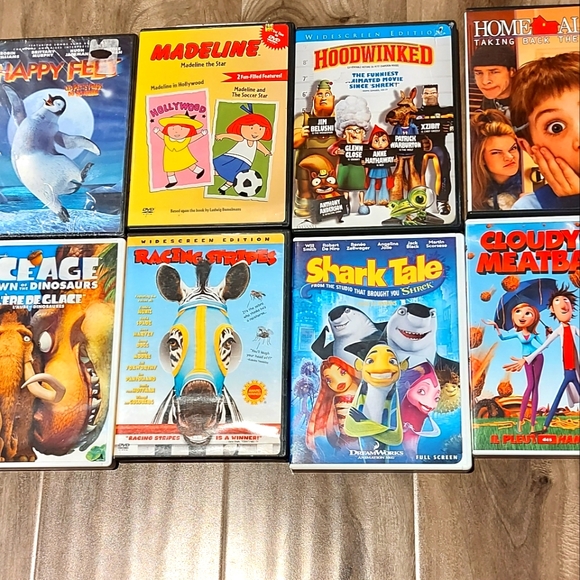 **3 Listings $30** 8 kids DVDs - Picture 1 of 1
